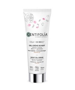 GEL-CREME DE NUIT ECLAT DE ROSE BIO, 70&nbsp;ml